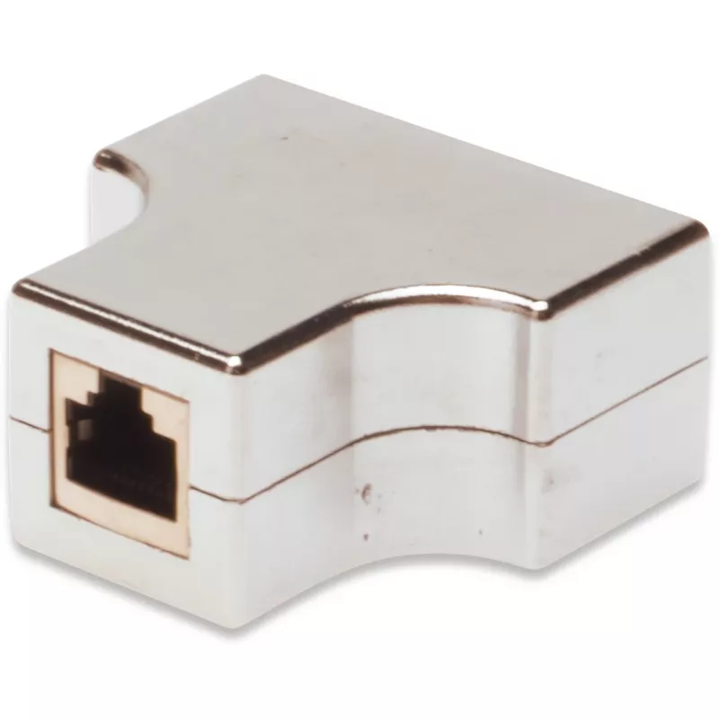 Tinklo jungtis Digitus CAT 5e RJ45 modulinė mova ekranuota pilka