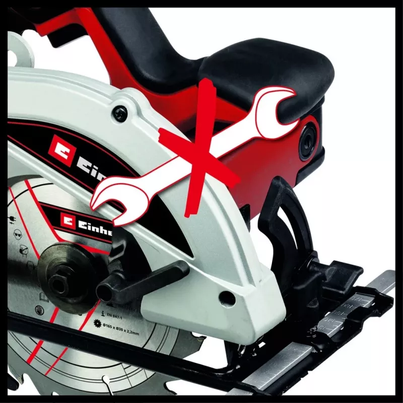 Pjūklas rankinis Einhell TC-CS 1250 16,5 cm Juodas Raudonas