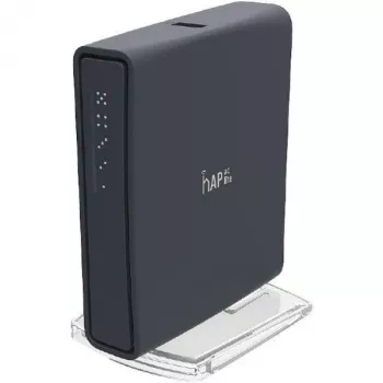 Mikrotik hAP ac lite tower Juoda Power over Ethernet (PoE)