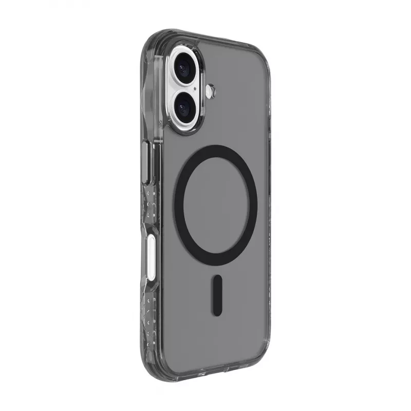 LAUT CRYSTAL MATTER X dėklas iPhone 16 Series permatomas juodas