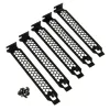 PCI lizdų dangtelių rinkinys 5 vnt. juodi Kolink KL-PCIE-5 — metaliniai tuščių lizdų užpildai