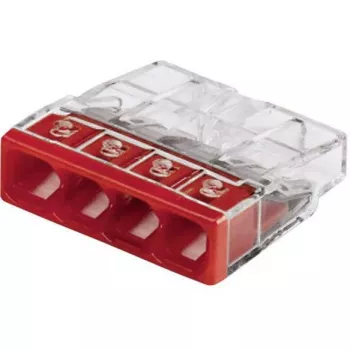 Wago gnybtų jungtis 4 polių 0,5–2,5 mm² 24 A 400 V