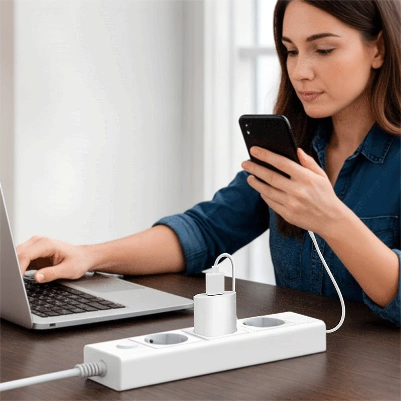 LogiLink PA0093C USB-A lizdo adapteris, 5 W, 5 V/1 A, 1x USB-A, baltas