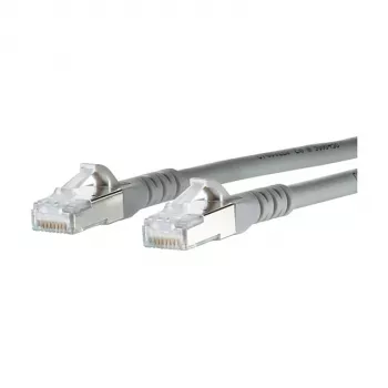 METZ CONNECT BTR IT CONNECT - Pataisos kabelis - RJ-45 (M) - RJ-45 (M) - 1,0 m - Ekranuotas - CAT 6a - Be halogenų - Pilka (1308451033-E)