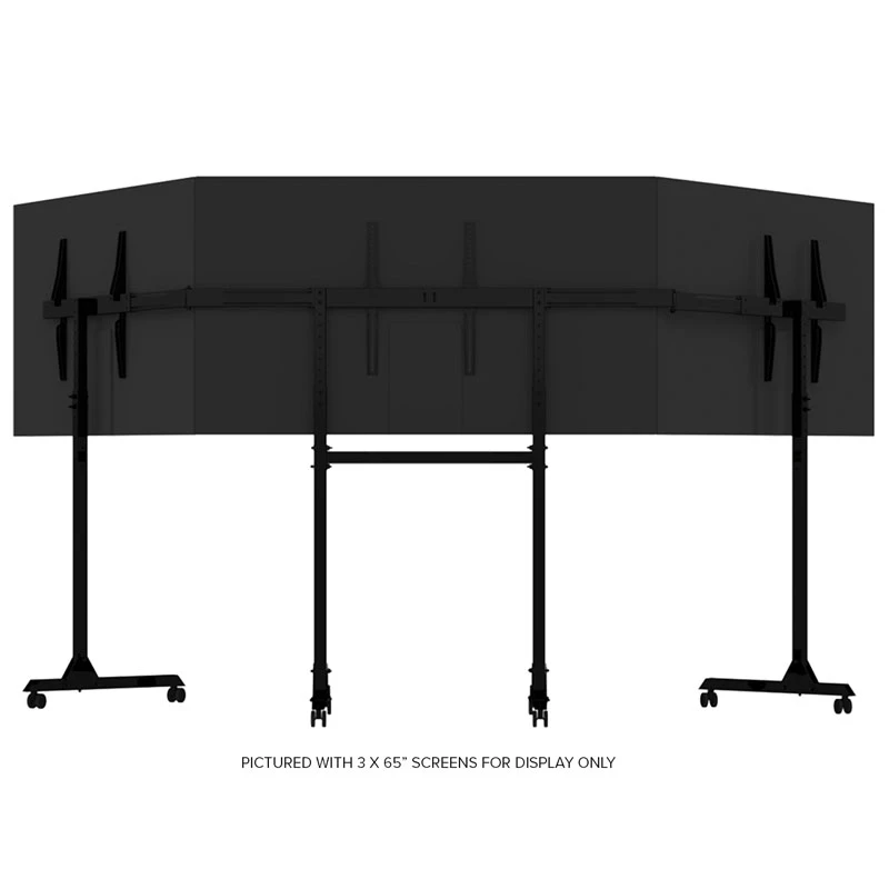 Grindinis stovas monitoriams Next Level Racing NLR-A010 3 ekranams 32–65 col. iki 70 kg