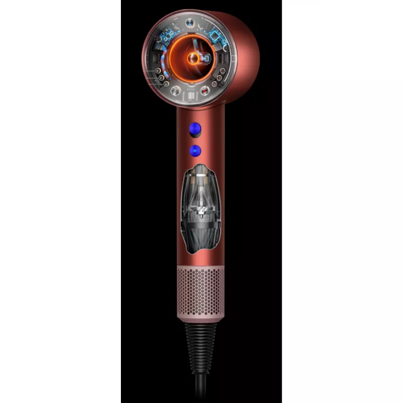 Dyson Supersonic plaukų džiovintuvas Nural Strawberry Brown, 1600W, 3 greičiai