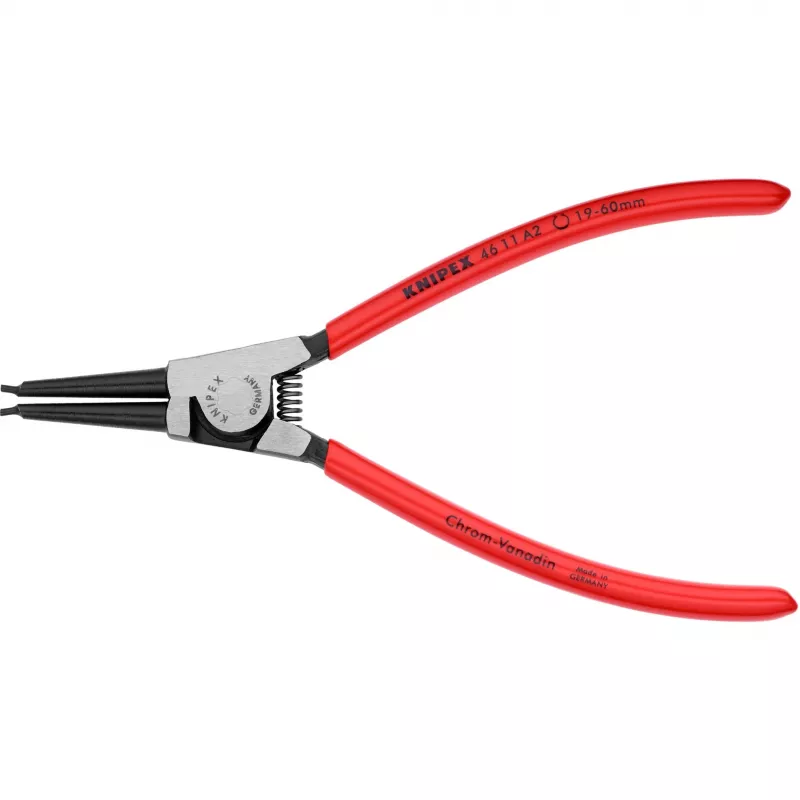 Knipex replių rinkinys vidiniams ir išoriniams fiksavimo žiedams, 4 vnt., ritininiame dėkle, 19-60 mm