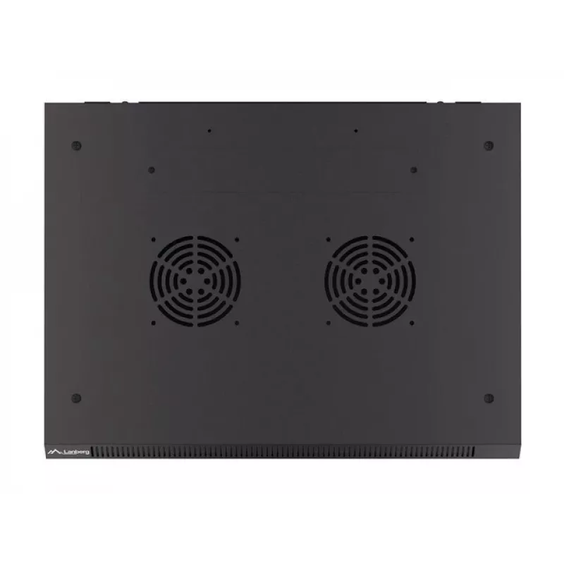 Lanberg Sieninis 19 inch Rack 27U/600x450mm Juodas, Plokščios Pakuotės