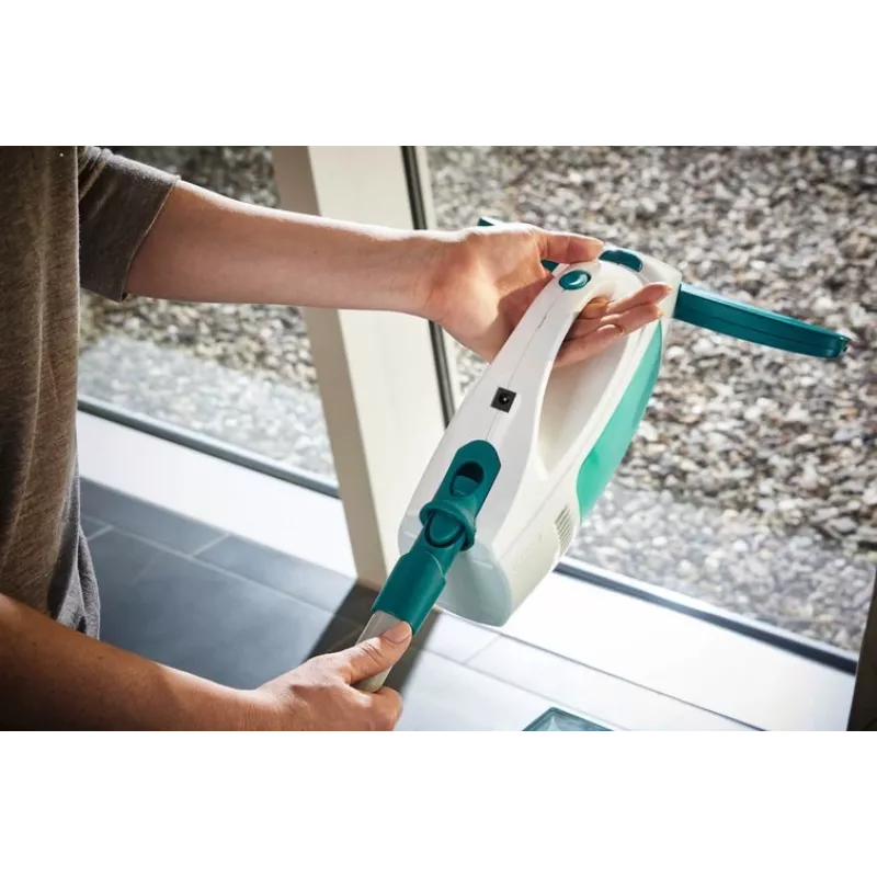 Leifheit langų siurblys Dry&Clean su rankena ir šluostės šepetėliu 51003