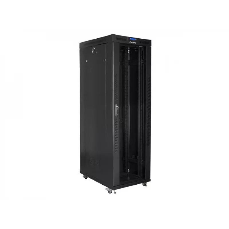 Stacionarus serverinis stovas LANBERG FF01-8042-12BL 42U 19 colių 800×1000×2127,5 mm Juodas IP20 1200 kg