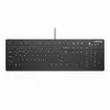 Medicininė klaviatūra CHERRY AK-C8112 USB QWERTZ vokiška juoda 105 klavišai
