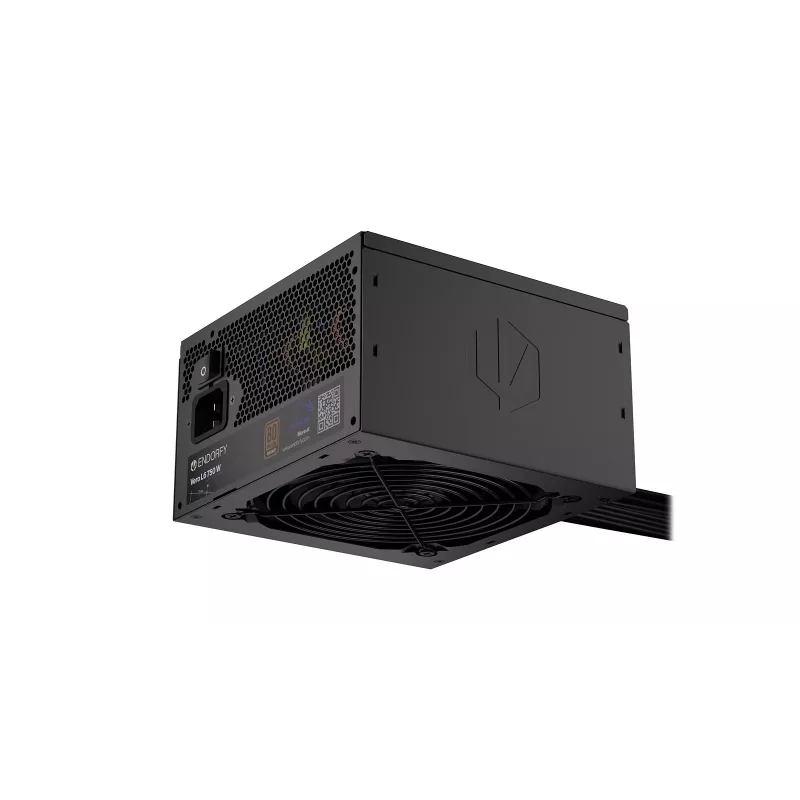 Maitinimo blokas ENDORFY Vero L6 750 W, 24 kontaktų ATX, 80 PLUS Bronze, 120 mm ventiliatorius, Juodas
