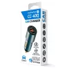 Automobilinis įkroviklis everActive CC-40Q QC3.0 60W, USB maitinimo adapteris mobiliesiems įrenginiams