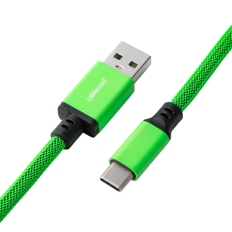 Cablemod CM-CKCA-CLG-KLG150KLG-R USB laidas 1,5 m USB A USB C žalias (CM-CKCA-CLG-KLG150KLG-R)