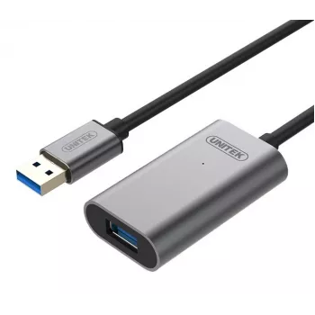 Unitek Y-3005 USB 3.0 aktyvus ilginimo kabelis, 10 m, aliuminis