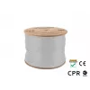 Lanberg LCUF6L-11CU-0305-S U/FTP Cat6a tinklo kabelis, 305 m, vienagyslis varis, LSZH, CPR, 500 MHz, testuotas Fluke, pilkas