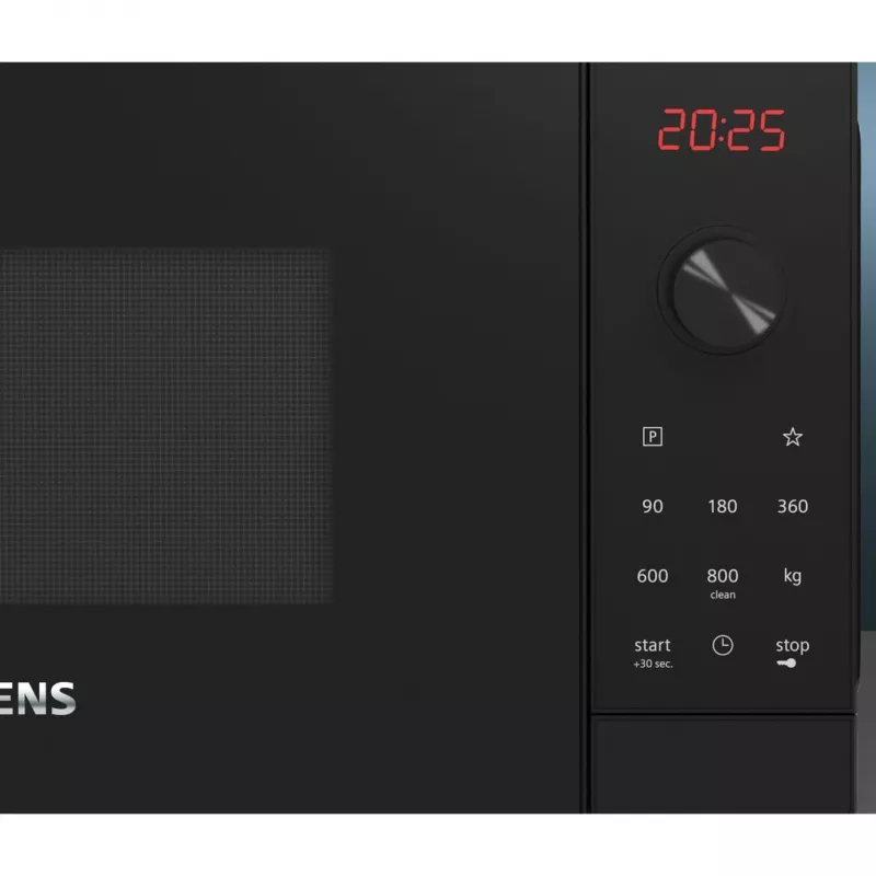 Siemens iQ300 FF023LMB2 mikrobangų krosnelė juoda Solo 20 L 800 W