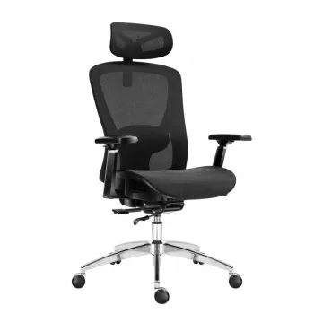Expert 5.3 Black Mesh kėdė su tinkliniu atlošu