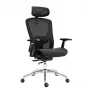 Expert 5.3 Black Mesh kėdė su tinkliniu atlošu