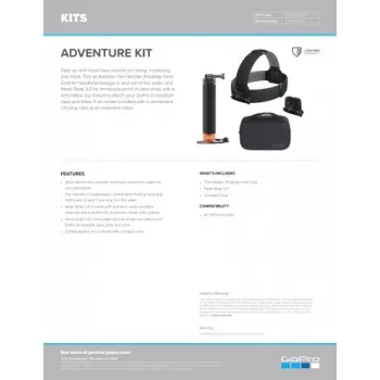 Adventure Kit 3.0 (kamera neįtraukta)