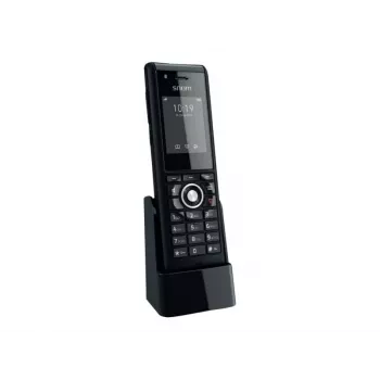 Belaidis telefono ragelis Snom M85 su skambučio numerio rodymu, juodas