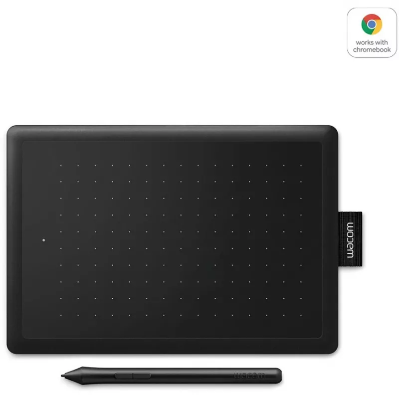 Wacom One by Small – laidinis piešimo planšetė – 152 x 95 mm – USB – rašiklis – 133 taškai per sekundę – Windows 10, Windows 10 Education, Windows 10 Education x64, Windows 10 Enterprise (CTL-472-S)