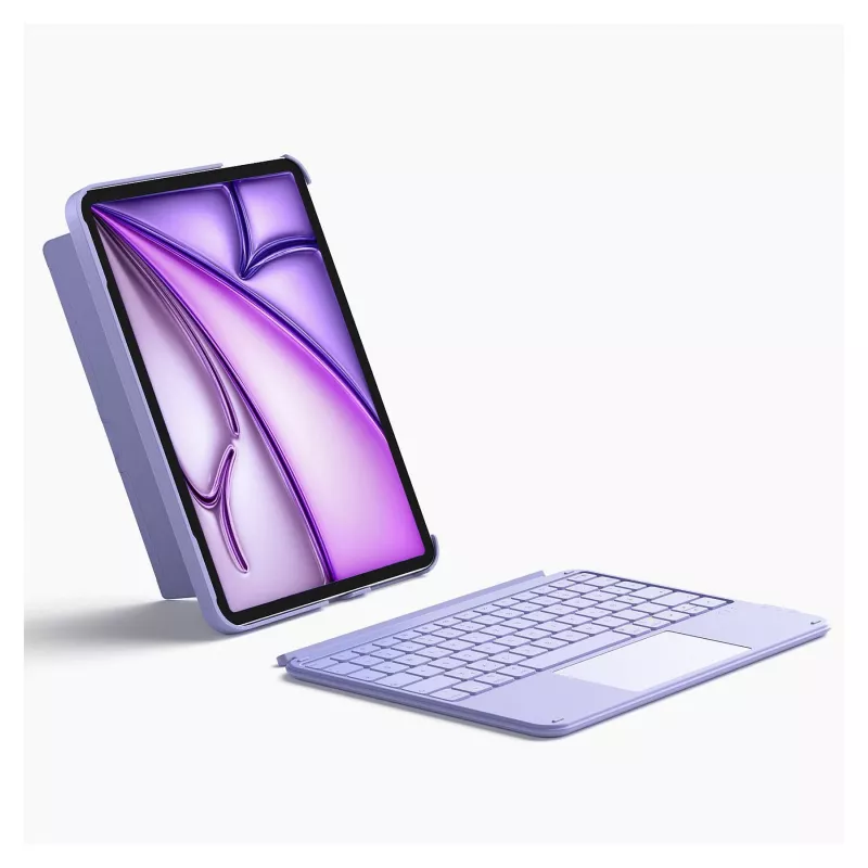 inateck klaviatūra iPad 11 iPad Air 4/5 kartos QWERTZ violetinė