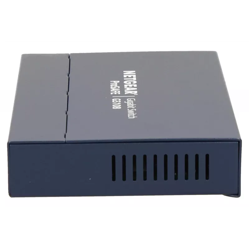 Nevaldomas jungiklis NETGEAR GS108GE, 8 prievadų, Gigabit Ethernet, 16 Gbit/s
