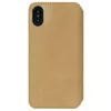 Dėklas Krusell Broby 4 Card SlimWallet iPhone XS Max, rudos spalvos