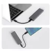Išorinis M.2 NVMe SSD korpusas QOLTEC 52630 – USB 3.1 Gen2 10Gb/s, USB-C