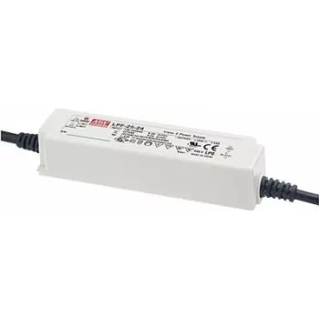 LED tvarkyklė MEAN WELL LPF-25-24 25.2W 1.05A pastovios įtampos pastovios srovės