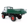Valdomas automobilis Amewi Mercedes‑Benz Unimog 1:12 mastelis 4WD, žalias