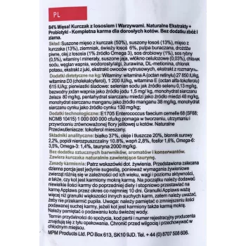 Sausas kačių ėdalas Applaws Adult Chicken & Salmon, 7,5 kg, 36,5% baltymų, 16% riebalų, be glitimo ir sojos