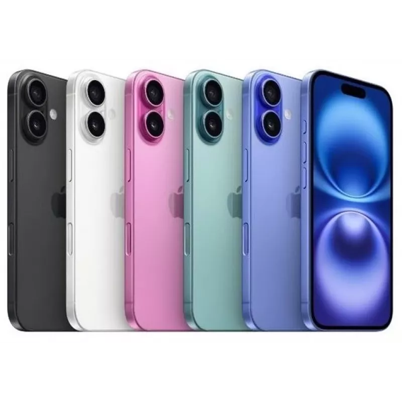 Išmanusis telefonas Apple iPhone 16 6,1 colio 128 GB Juodas