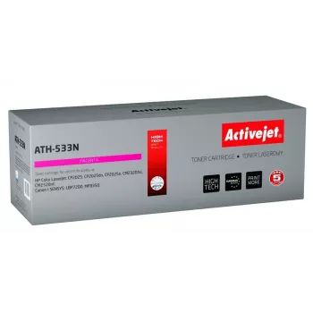 Activejet ATH-533N kasetė (HP 304A CC533A, Canon CRG-718M; Supreme; 3200 puslapių; purpurinė)