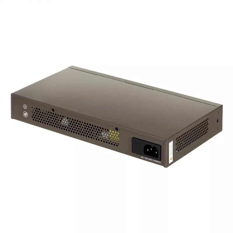 Nevaldomas jungiklis TENDA TEG1024D 24 prievadų Gigabit Ethernet, 48 Gbps, 8000 MAC lentelė, mėlynas