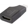 Renkforce RF-6418168 USB-C® / HDMI adapteris [1x USB-C® kištukas - 1x HDMI lizdas] juodas (RF-6418168)
