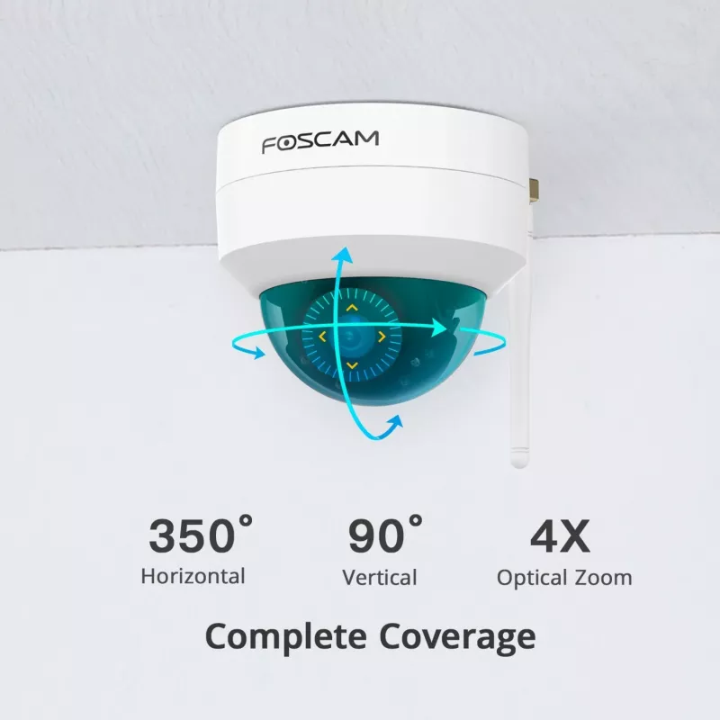 D4Z stebėjimo kamera balta - 1536p Full HD - Wi-Fi AC