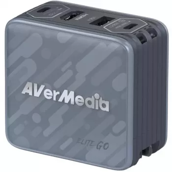 AVerMedia GC313Pro universalus juodas AC greitasis įkroviklis patalpoms