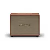 Belaidis garsiakalbis MARSHALL Woburn III Brown – kelių kambarių, Bluetooth, Wi‑Fi, analoginiai įėjimai