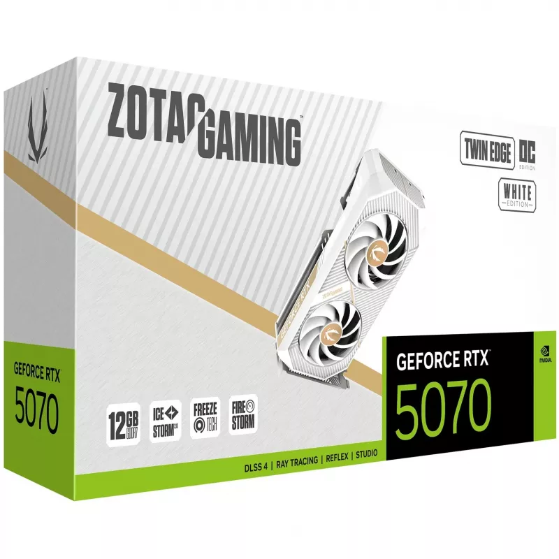 Vaizdo plokštė Zotac GAMING GeForce RTX 5070 Twin Edge OC 12GB GDDR7