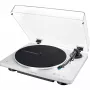 Pilnai automatinė juostinė vinilinė patefonė Audio-Technica AT-LP70XBT sidabrinė-balta
