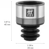 Vyno konservavimo pompa ZWILLING Fresh & Save 36802-000-0 — pilka, plastikas, 40 mm aukštis, 3 cm skersmuo