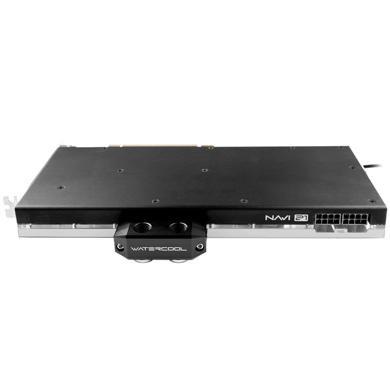 Watercool Heatkiller V GPU vandens blokas RX 6800/6900XT, ARGB, varis-akrilas