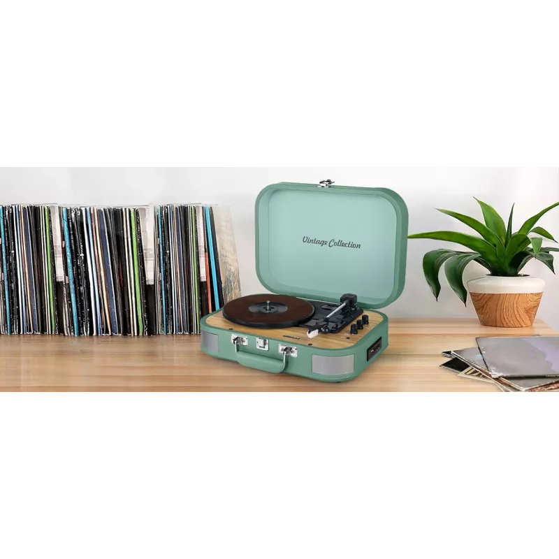 Muse Vintage Collection MT-201 WG Skaitmeninis grotuvas Platespeleris su Bluetooth imtuvu 10W