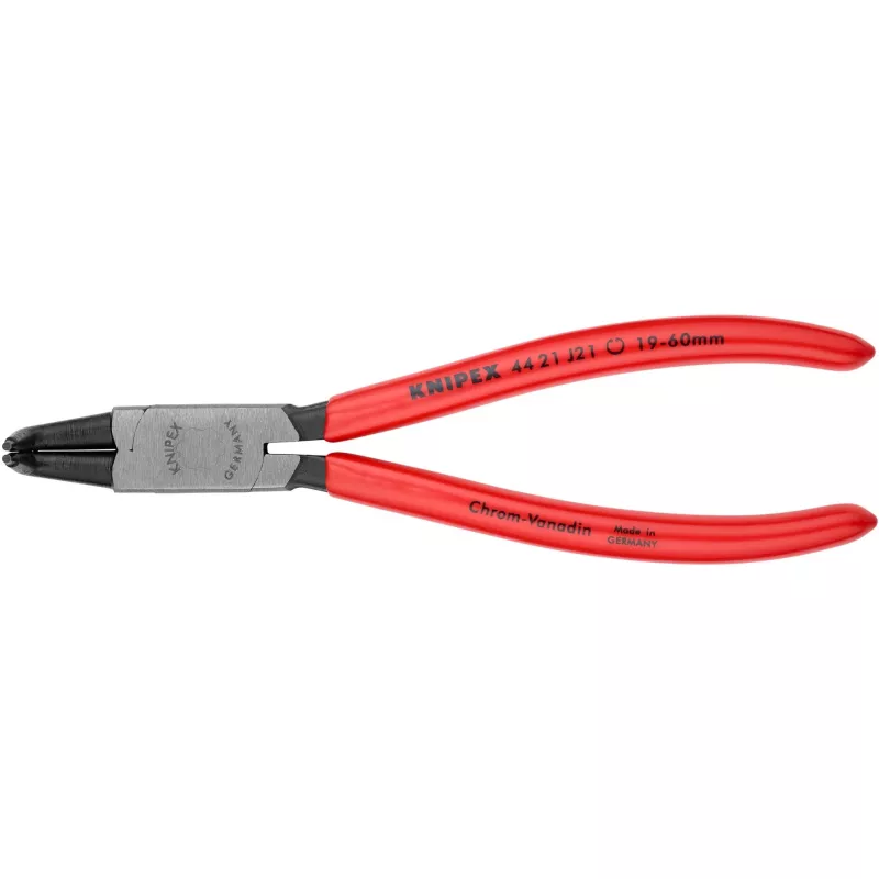Knipex replių rinkinys vidiniams ir išoriniams fiksavimo žiedams, 4 vnt., ritininiame dėkle, 19-60 mm