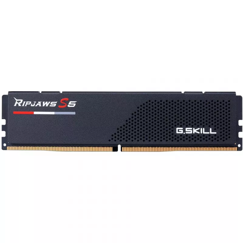 G. Skill Ripjaws S5 64GB (2x 32GB) DDR5 6000MHz dviejų kanalų rinkinys stalinių kompiuterių atmintis, juoda