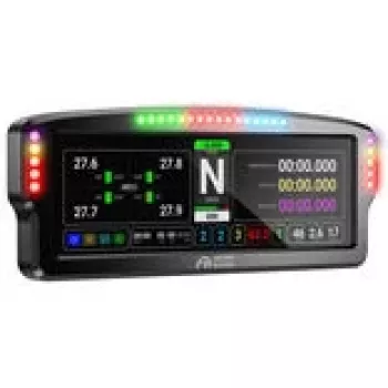 Ascher Racing Dashboard, 7,85 inch LCD jutiklinis ekranas, 26 RGB šviesos diodai - juoda (76080089)