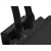 Alphacool HF įsukama jungtis TPV Metal - 90° pasukama 12,7/7,6mm - Juoda (17455)