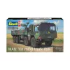 Plastikinis modelio rinkinys REVELL Man 10T Milgl 8x8 sunkvežimis 1/35 mastelis